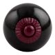 Black Round Purple Fitting Ceramic Knob